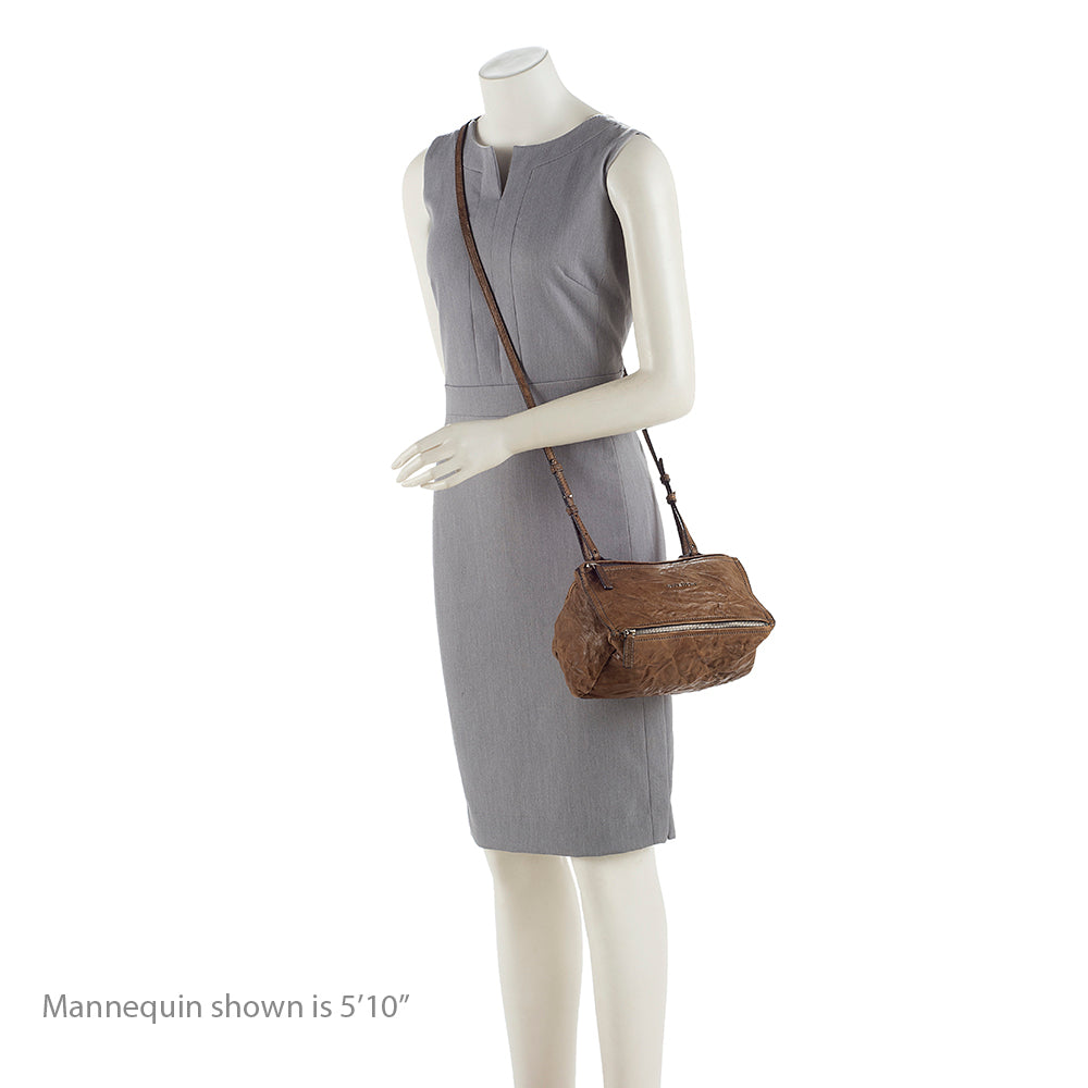 Givenchy Sheepskin Pepe Pandora Mini Shoulder Bag - FINAL SALE (SHF-19579)