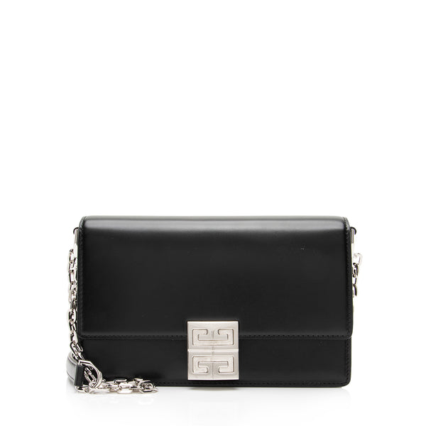 Givenchy Smooth Calfskin 4G Box Small Chain Bag (SHF-23616)