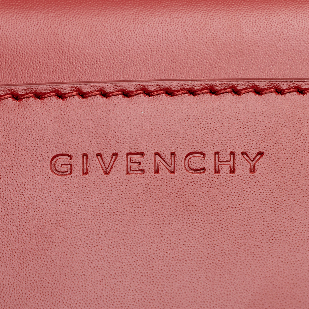 Givenchy Smooth Calfskin 4G Box Small Crossbody Bag (SHF-22445)