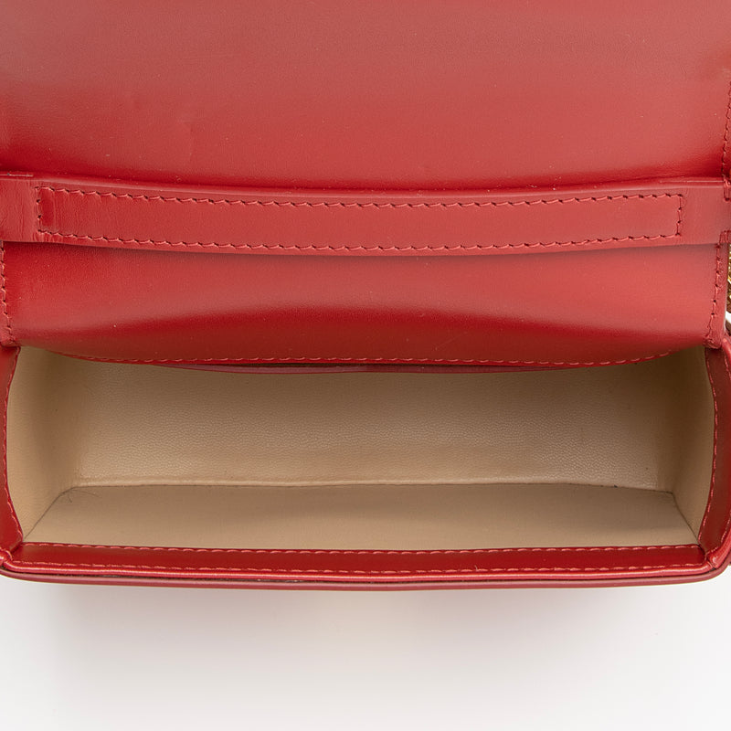 Givenchy Smooth Calfskin 4G Box Small Crossbody Bag (SHF-22445)