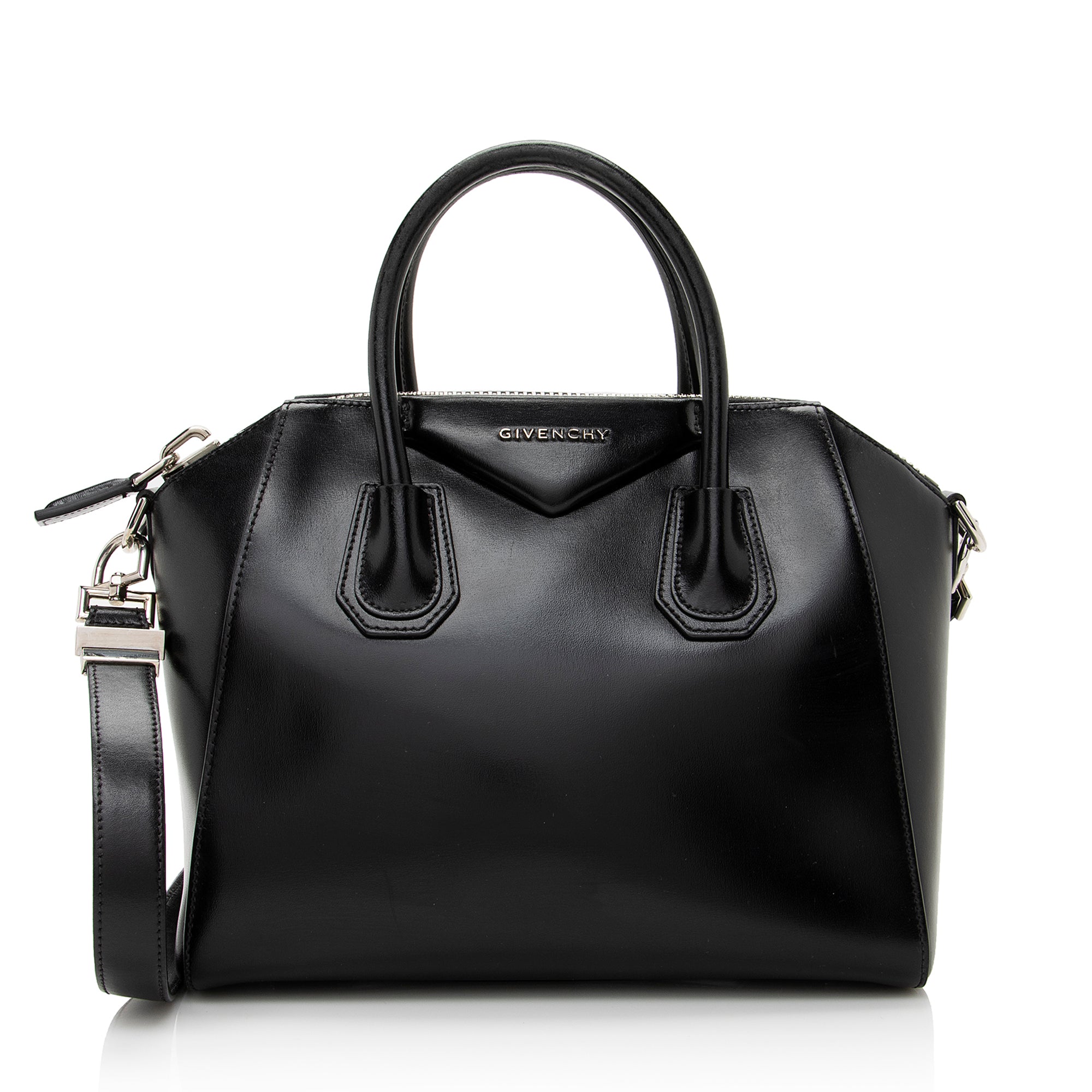 Givenchy Smooth Calfskin Antigona Small Satchel (SHF-22163)