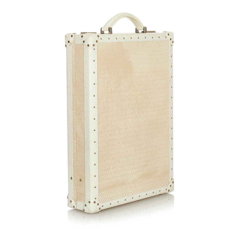 Givenchy Straw Briefcase (SHG-24663)