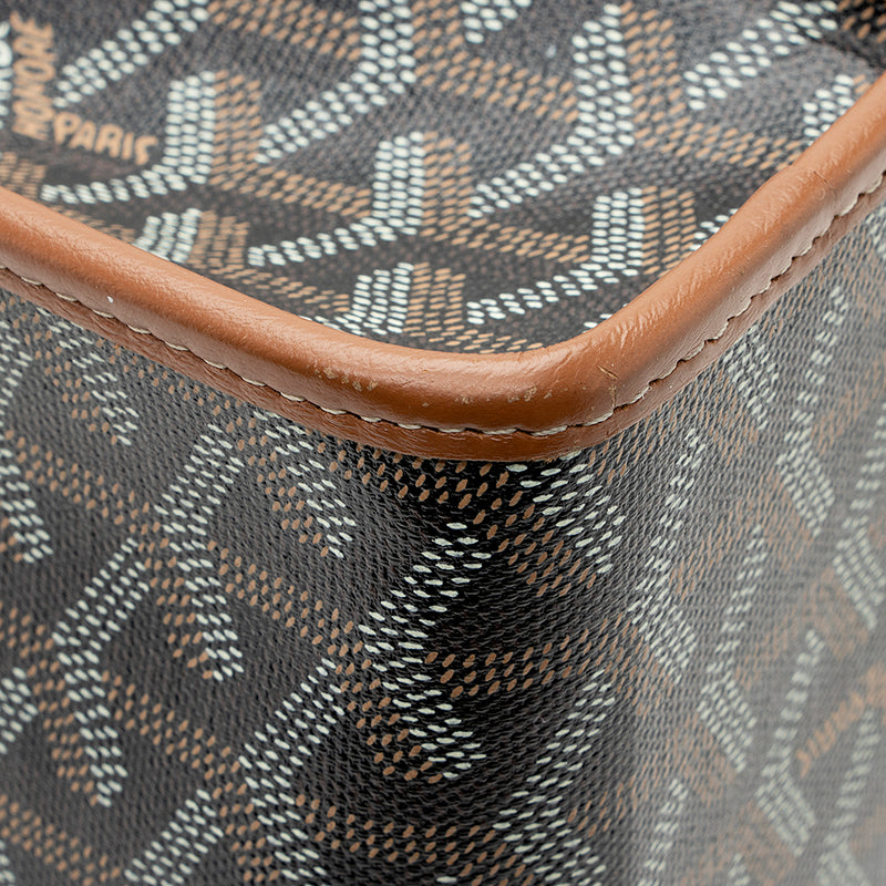 Goyard Jouvence Pouch Brown Canvas GM – Luxe Collective