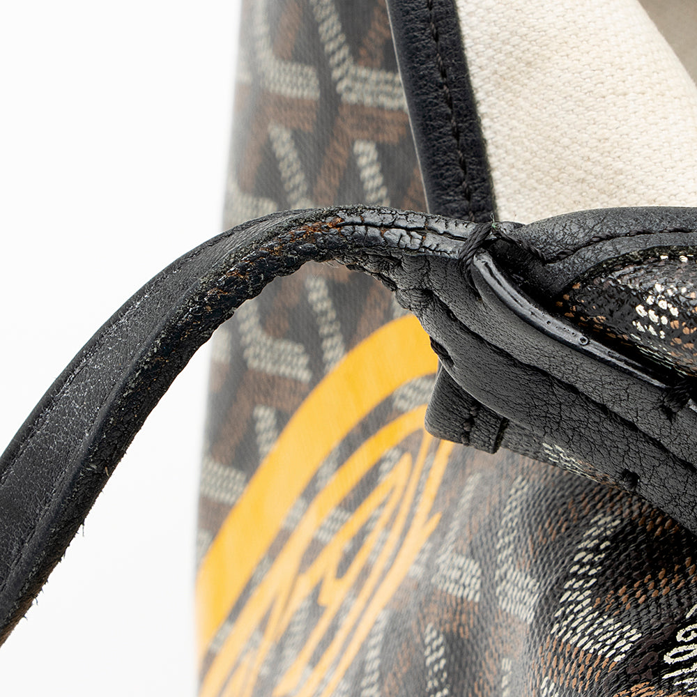 Goyard Goyardine Canvas St. Louis GM Tote (SHF-20654)