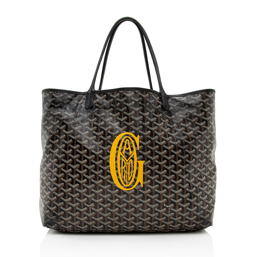 Goyard Goyardine Canvas St. Louis GM Tote (SHF-20654)