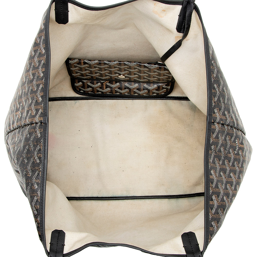Goyard Goyardine Canvas St. Louis GM Tote (SHF-20654)