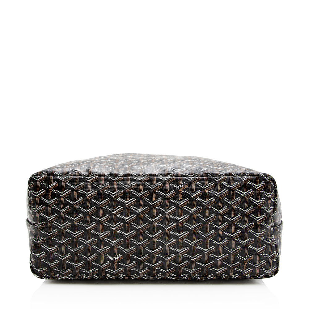 Goyard Goyardine Canvas St. Louis PM Tote (SHF-20351)