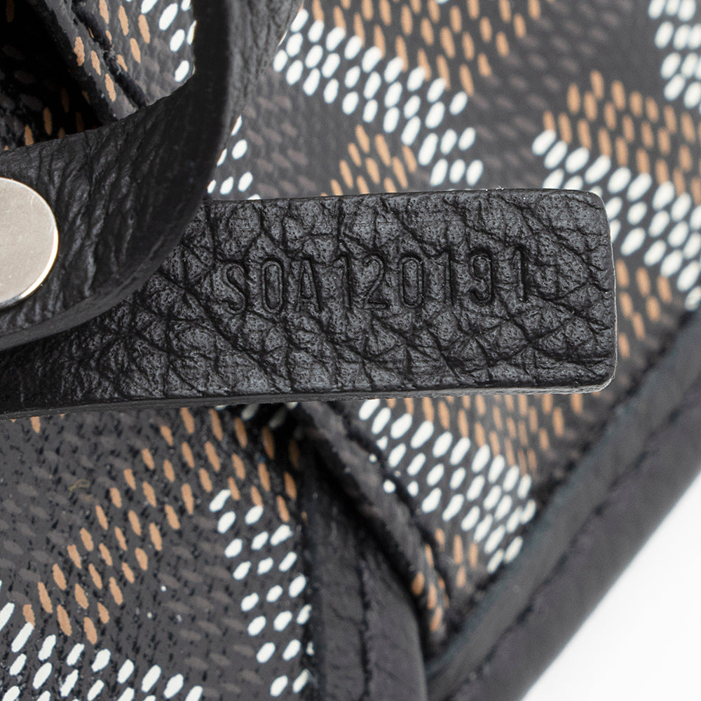 Goyard Goyardine Canvas St. Louis PM Tote (SHF-20351)