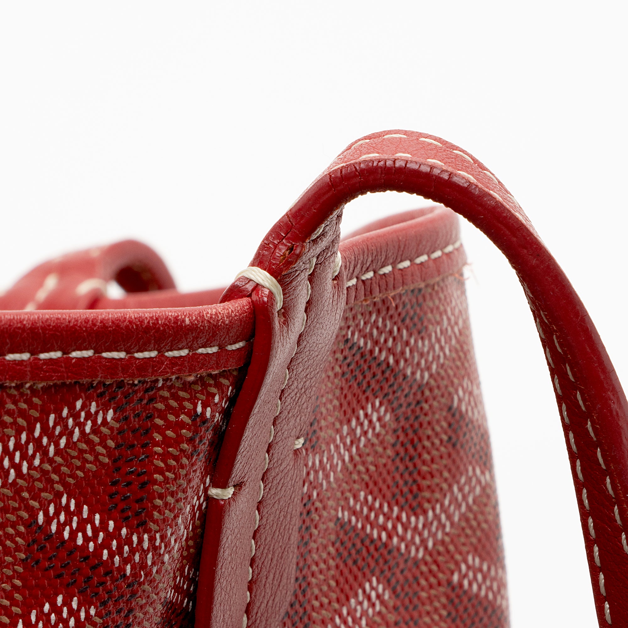 Goyard Goyardine Canvas St. Louis PM Tote (SHF-22869)