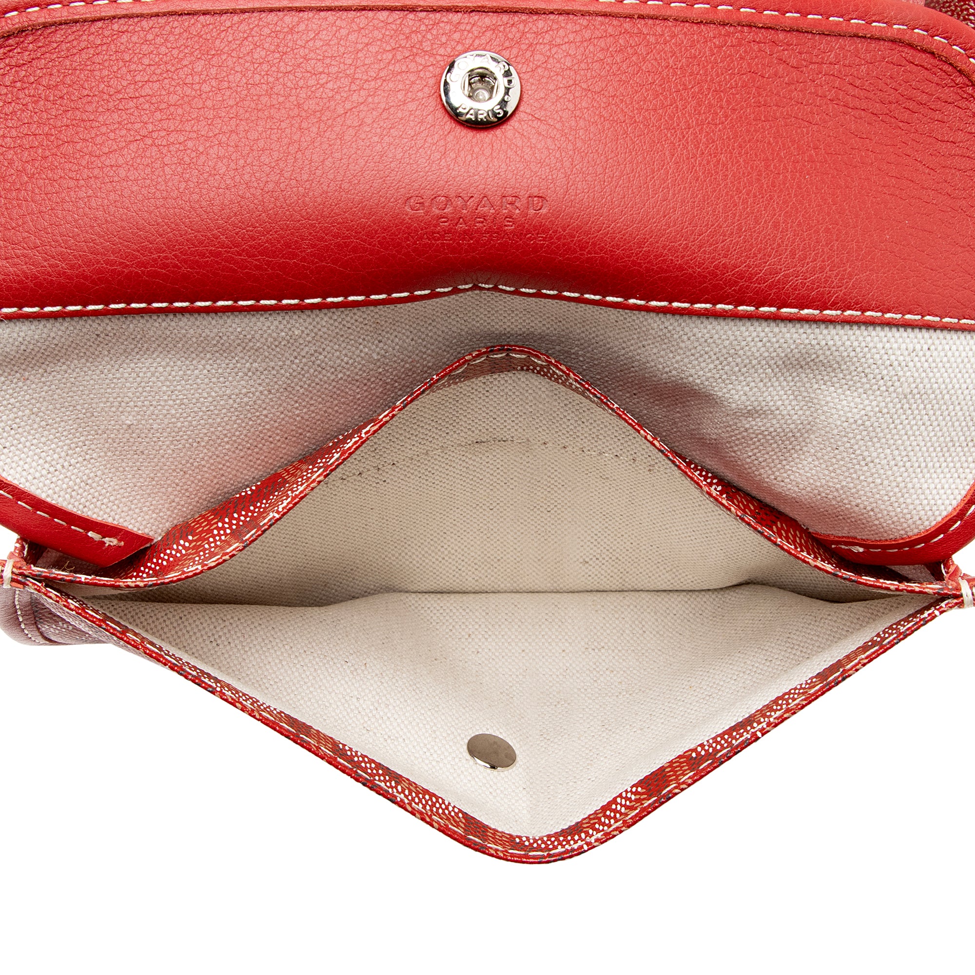 Goyard Goyardine Canvas St. Louis PM Tote (SHF-22869)