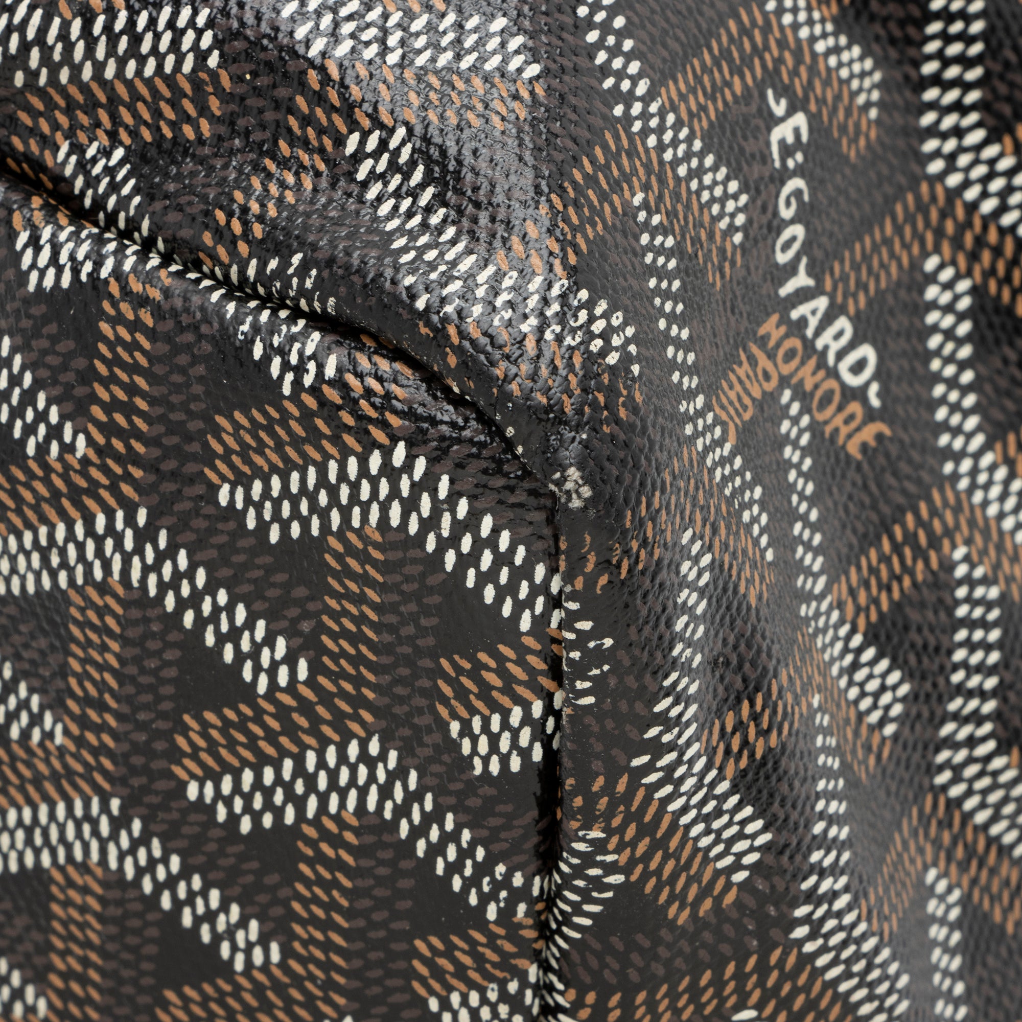 Goyard Goyardine Canvas St. Louis PM Tote (SHF-23853)