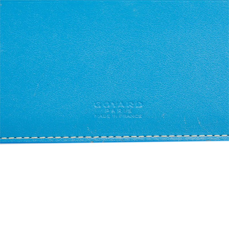 GOYARD Goyardine Long Bi-Fold Wallet Black 1302470