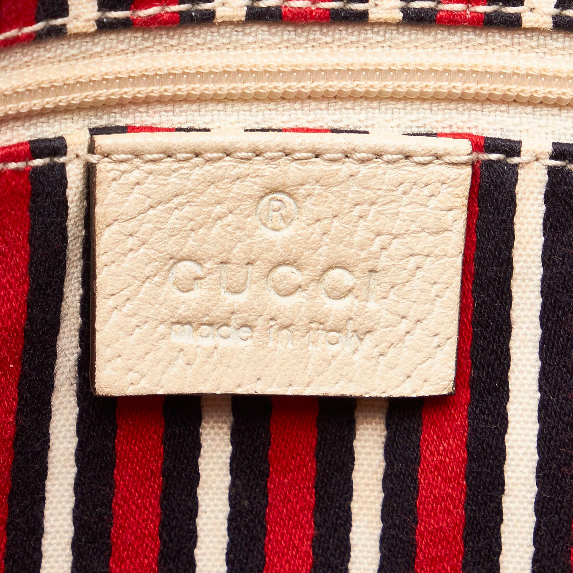 Gucci Abbey D- Ring Canvas Tote Bag (SHG-32612)