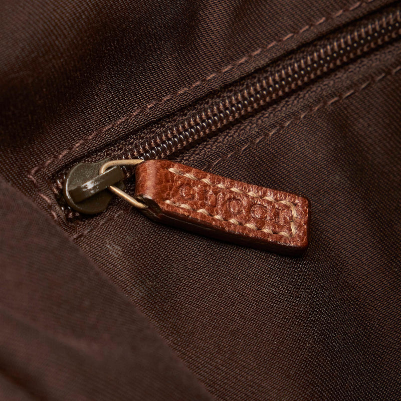 Gucci Abbey D-Ring Denim Crossbody Bag (SHG-31580)