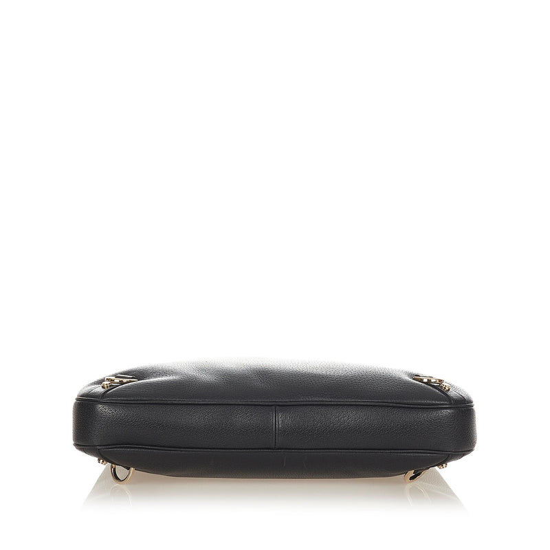 Gucci Abbey Leather Shoulder Bag (SHG-26335)