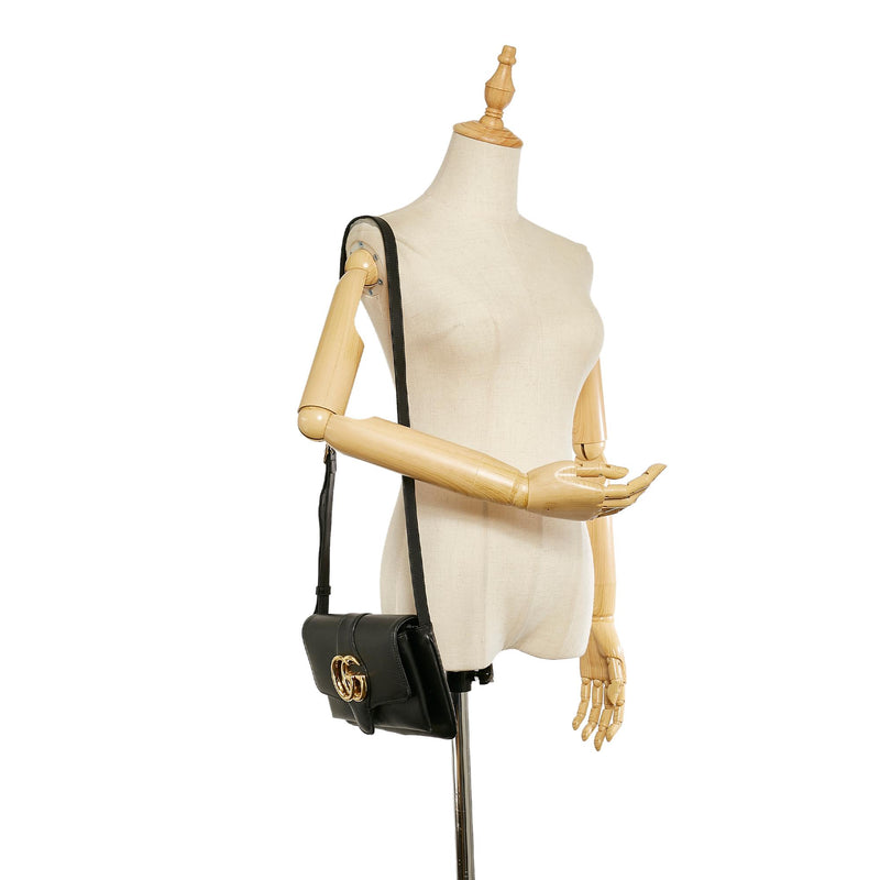 Gucci Arli Leather Crossbody Bag (SHG-25155)