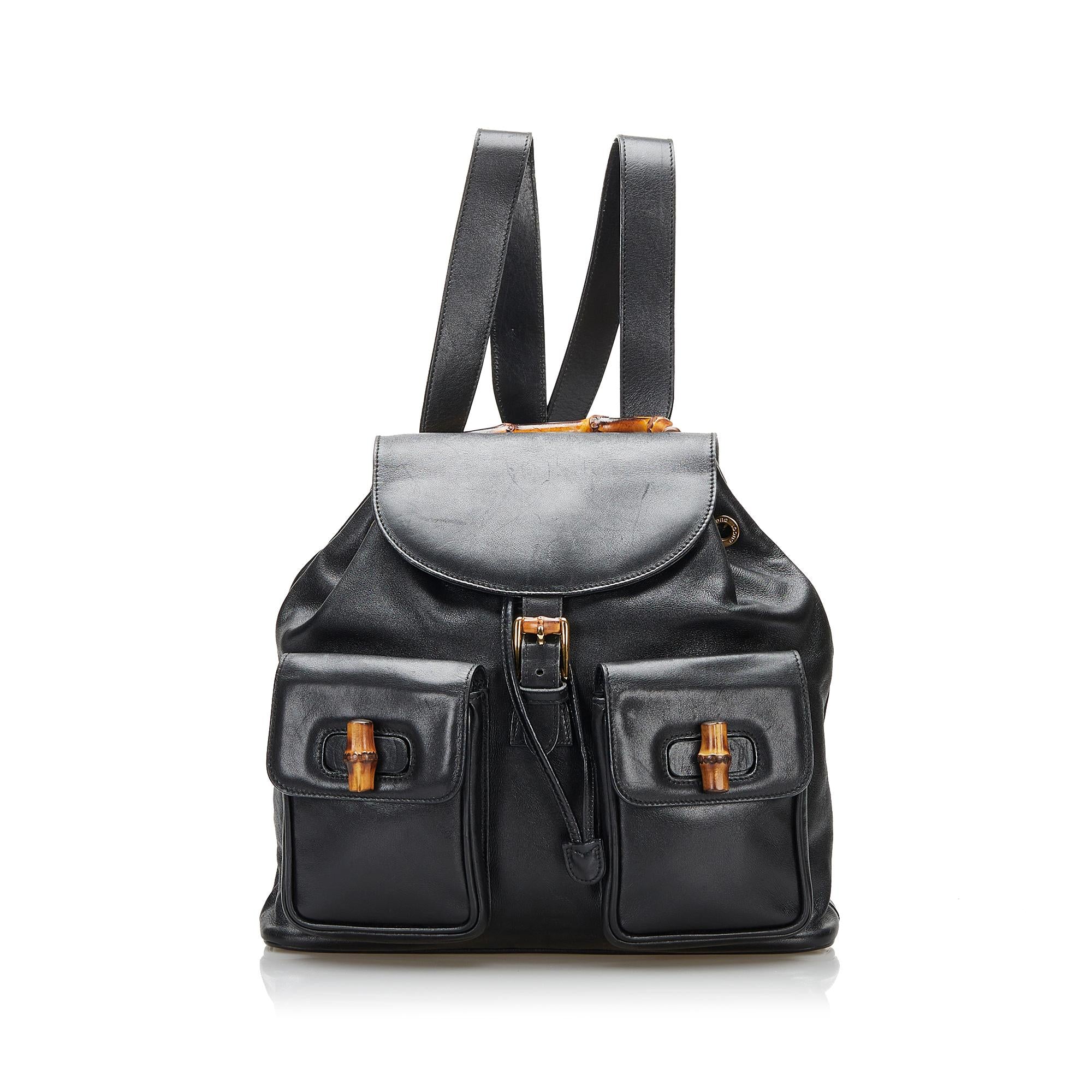 Gucci Bamboo Backpack (SHG-Pv91h6)