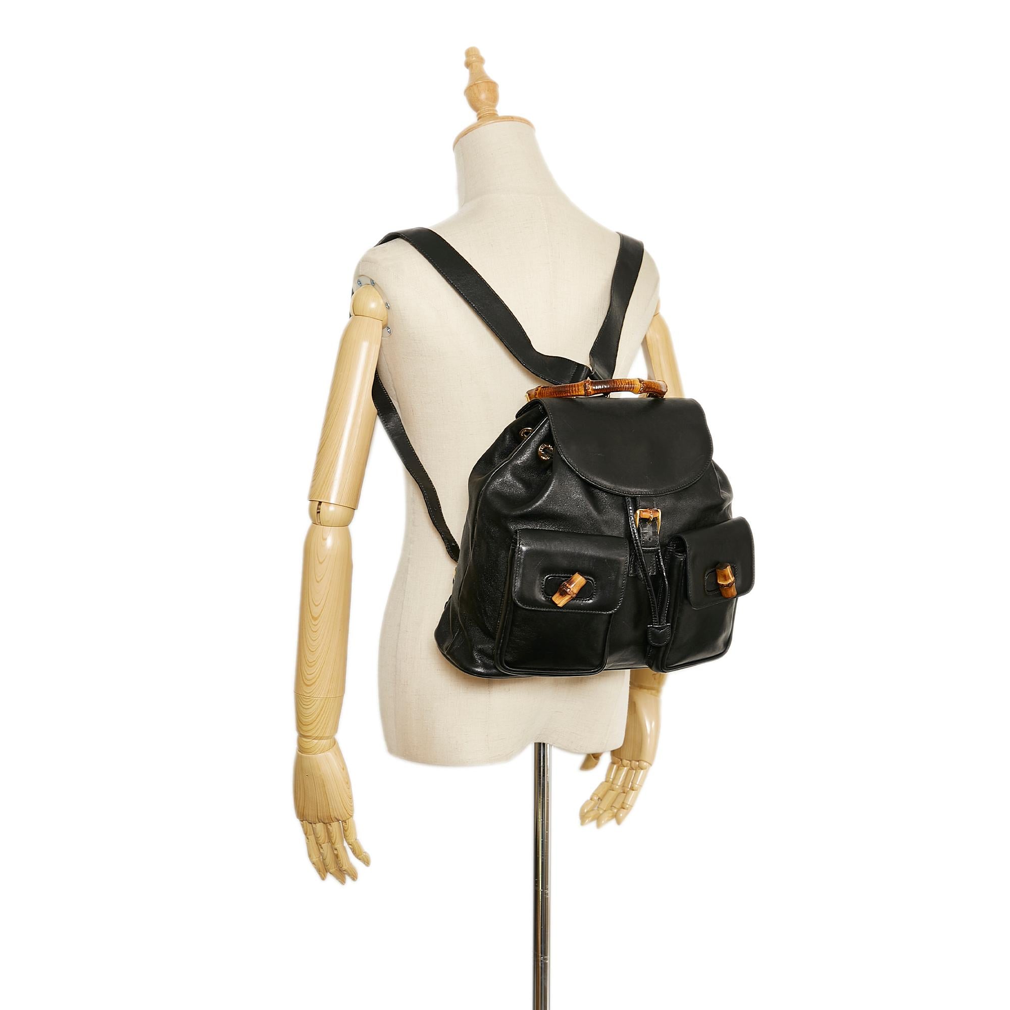 Gucci Bamboo Backpack (SHG-Pv91h6)