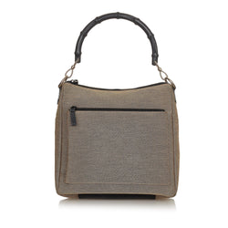 Gucci Bamboo Canvas Handbag (SHG-24506)