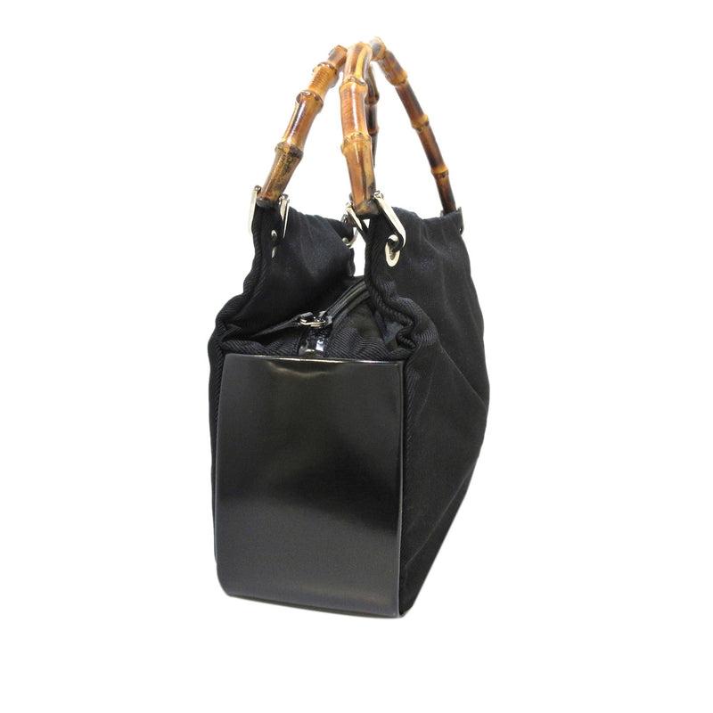 Gucci Bamboo Canvas Handbag (SHG-36138)