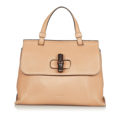 Gucci Bamboo Daily Leather Satchel (SHG-24361)