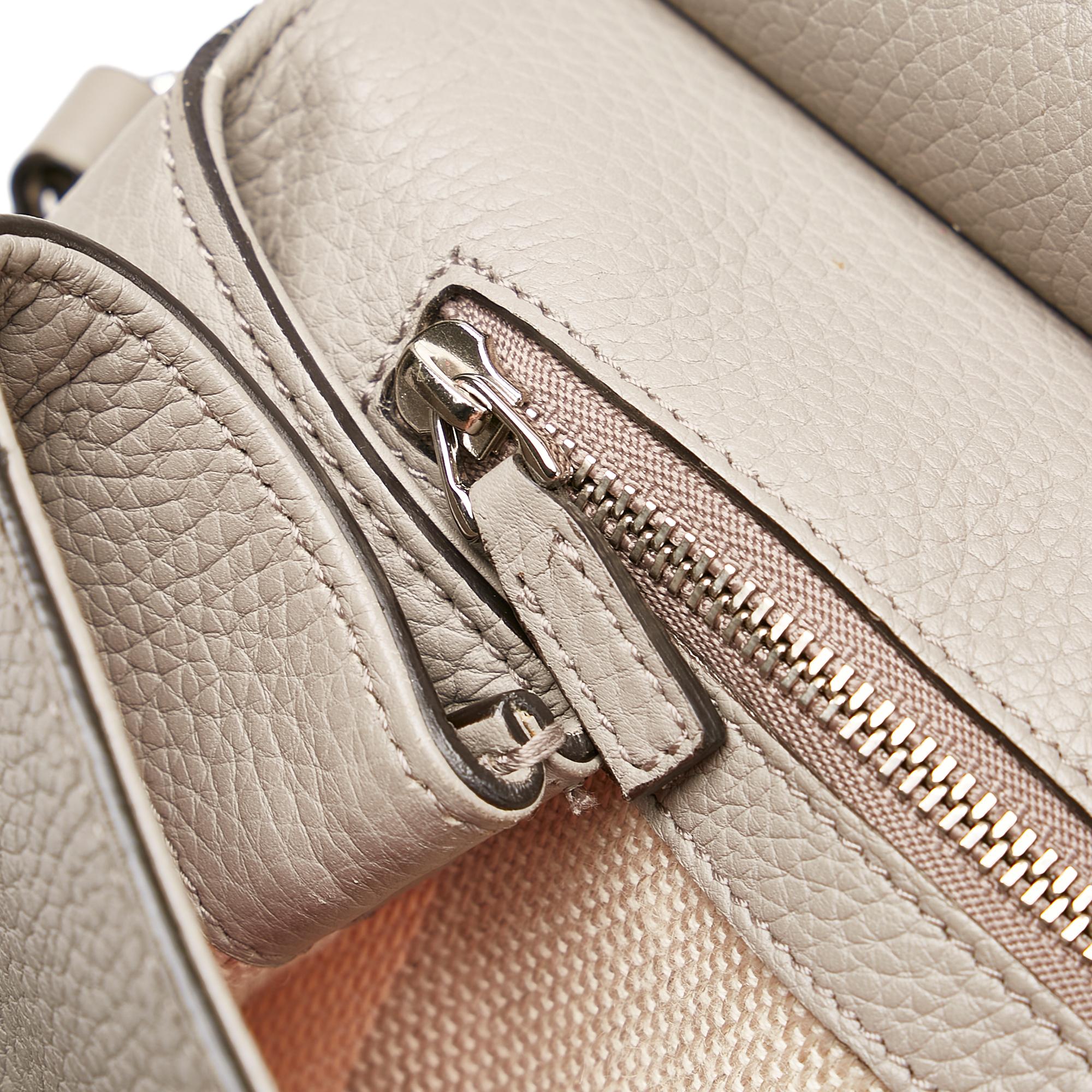 Gucci Bamboo Daily Leather Satchel (SHG-29307)