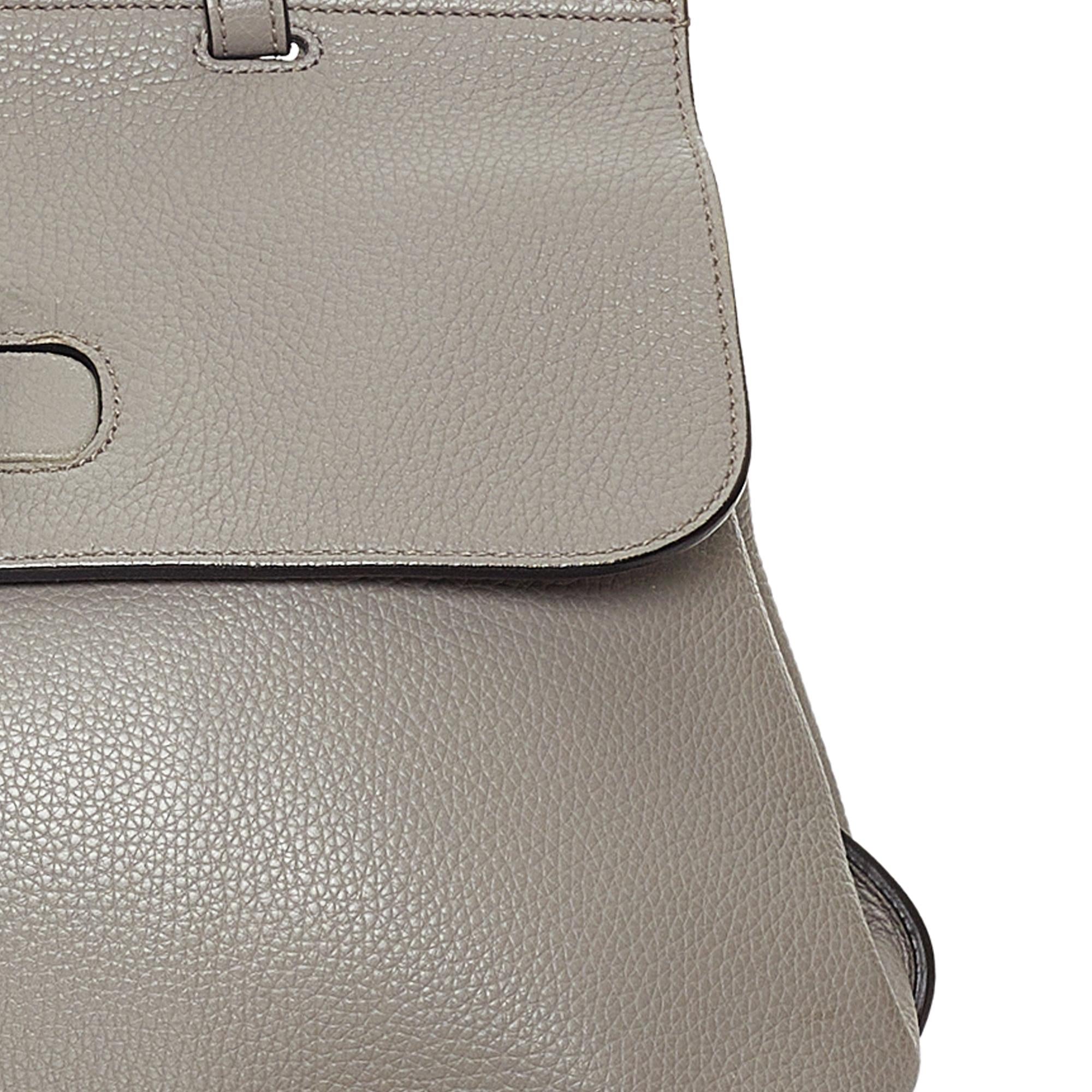 Gucci Bamboo Daily Leather Satchel (SHG-29307)