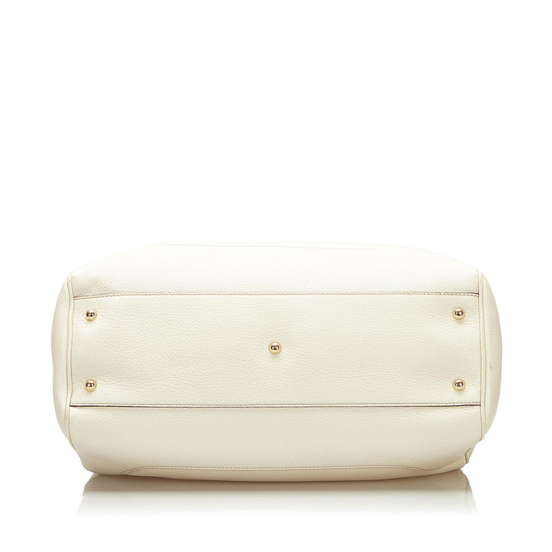 Gucci Bamboo Diana Leather Tote Bag (SHG-35437)
