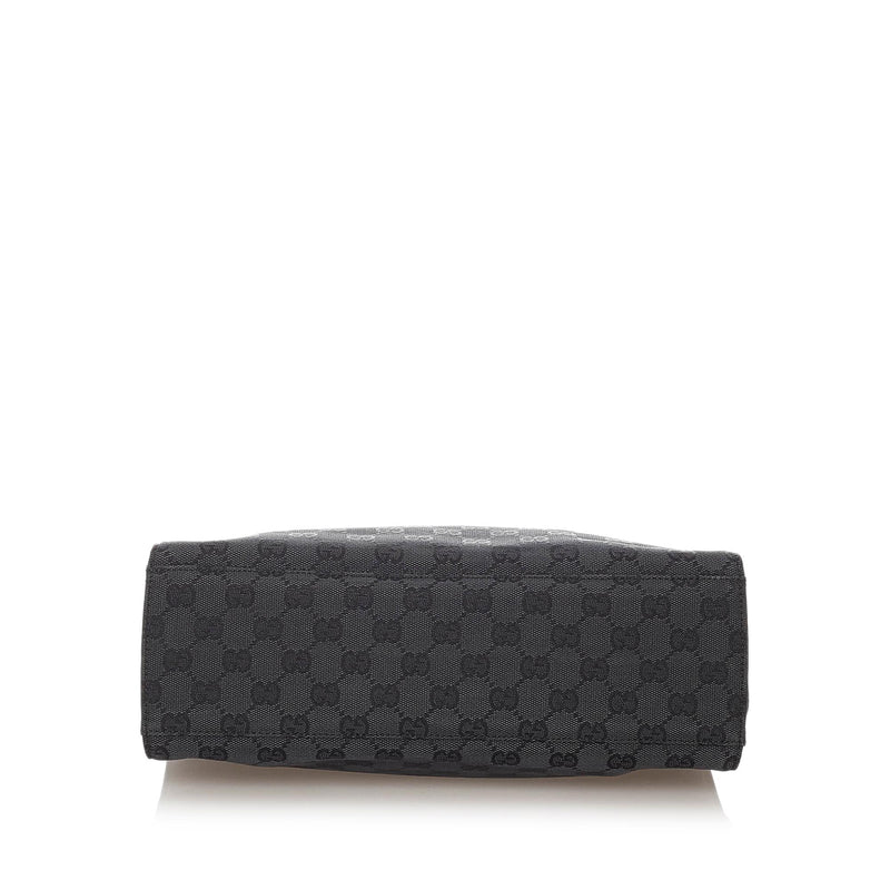 Gucci Bamboo GG Canvas Handbag (SHG-27813)