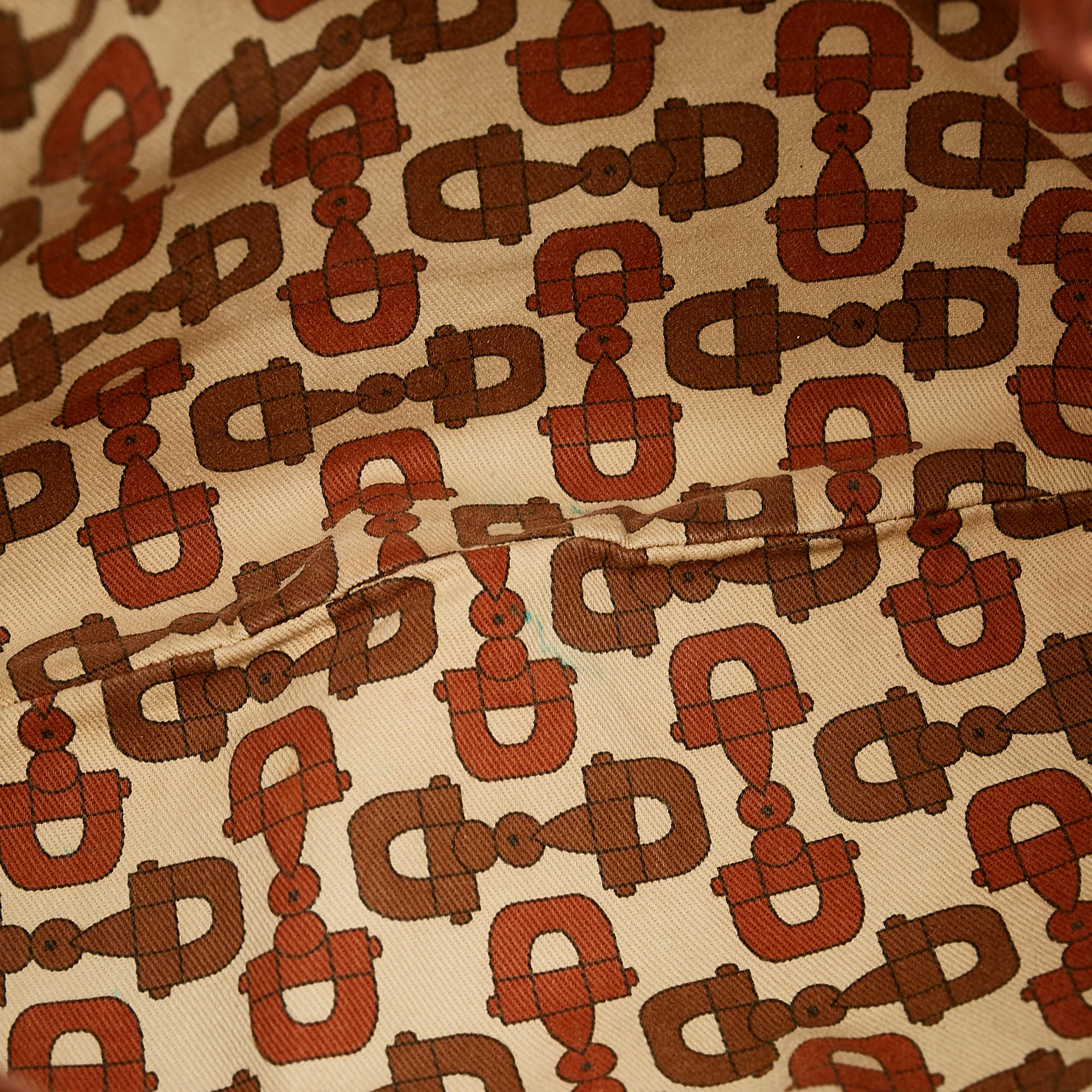 Gucci Bamboo Indy Leather Satchel (SHG-23113)