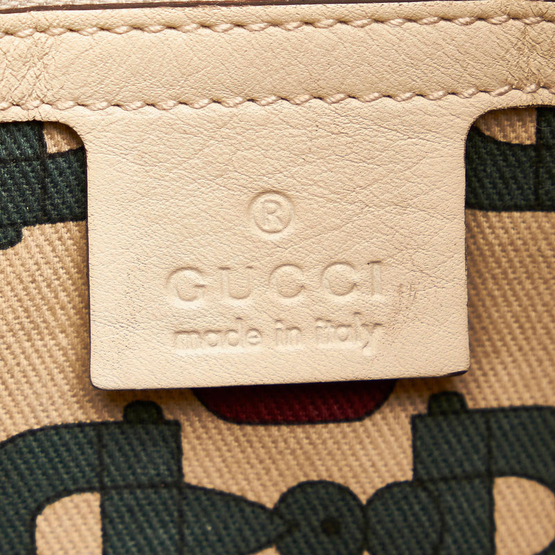 Gucci Bamboo Indy Leather Satchel (SHG-31888)