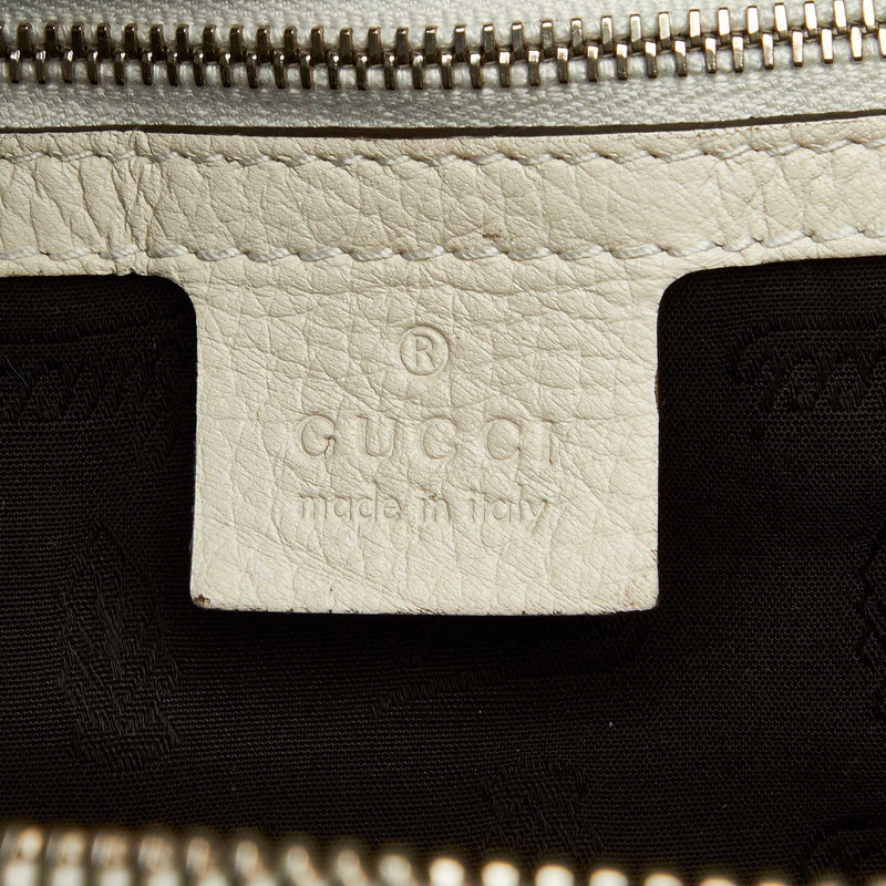 Gucci Bamboo Jungle Leather Hobo Bag (SHG-22342)