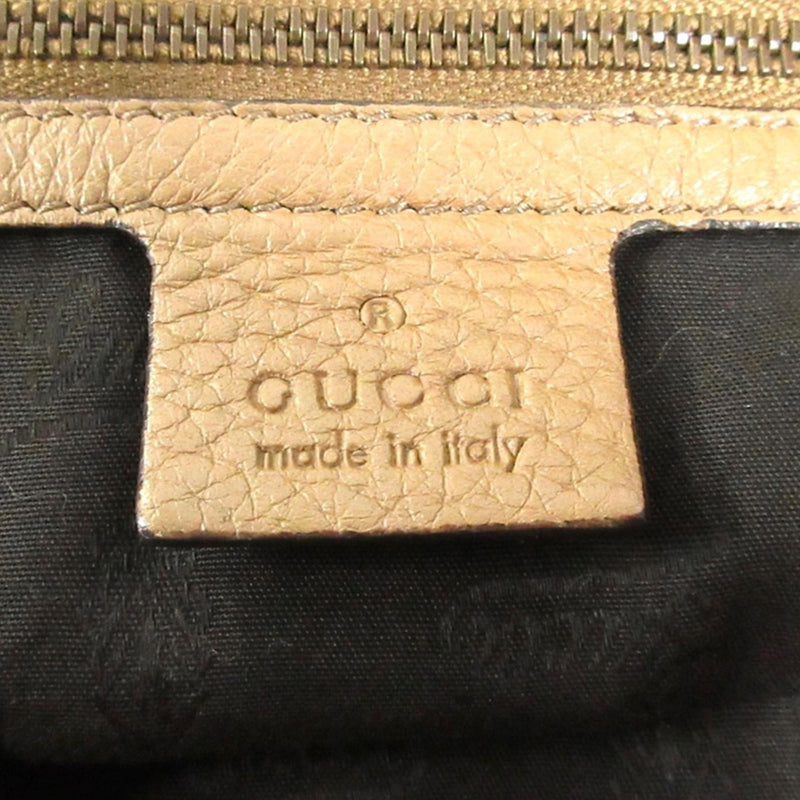 Gucci Bamboo Jungle Leather Hobo Bag (SHG-35690)