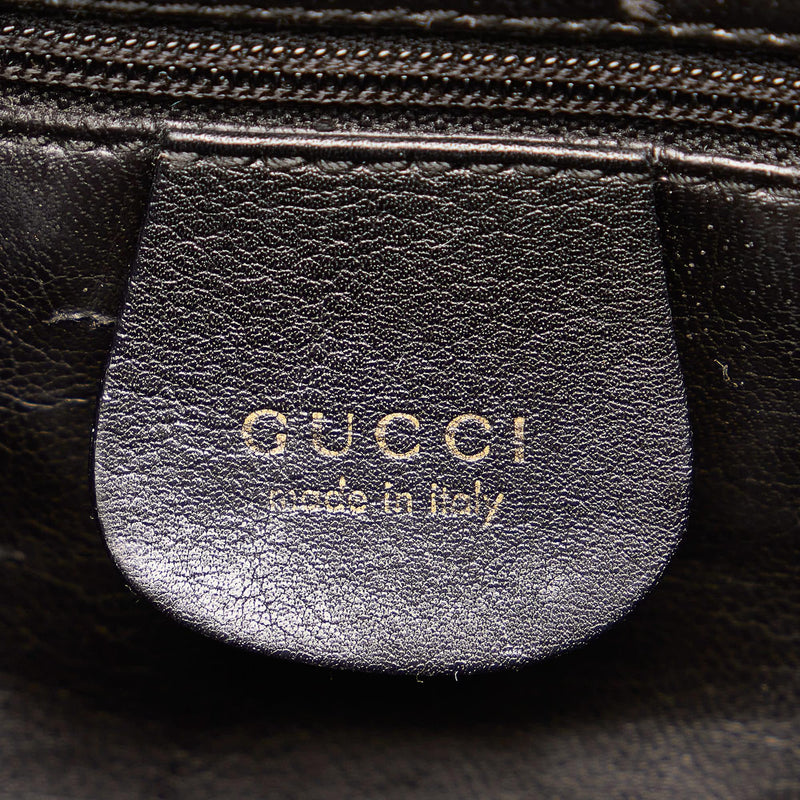 Gucci Bamboo Leather Satchel (SHG-29138)