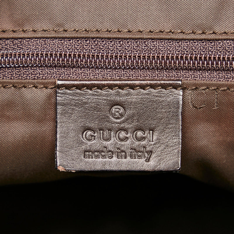 Gucci Bamboo Leather Shoulder Bag (SHG-29052)