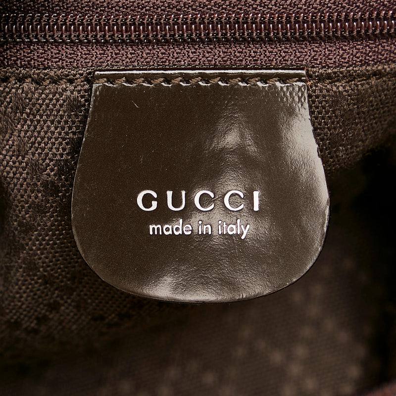 Gucci Bamboo Nylon Shoulder Bag (SHG-sbzy7I)