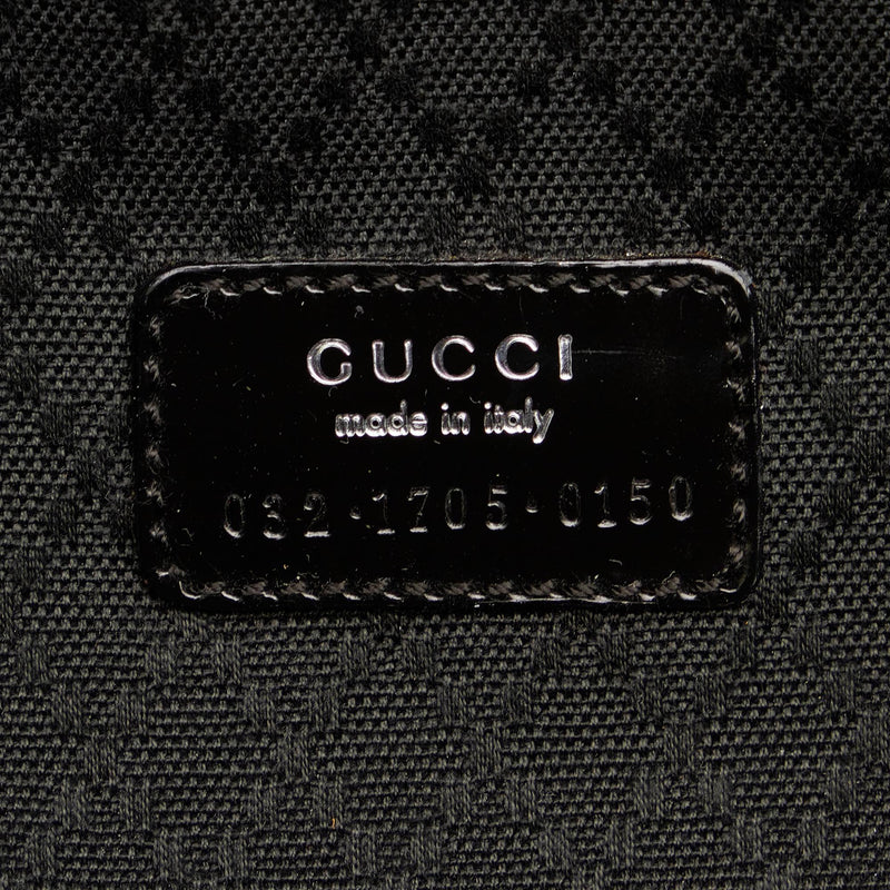 Gucci Bamboo Nylon Vanity Bag (SHG-28702)
