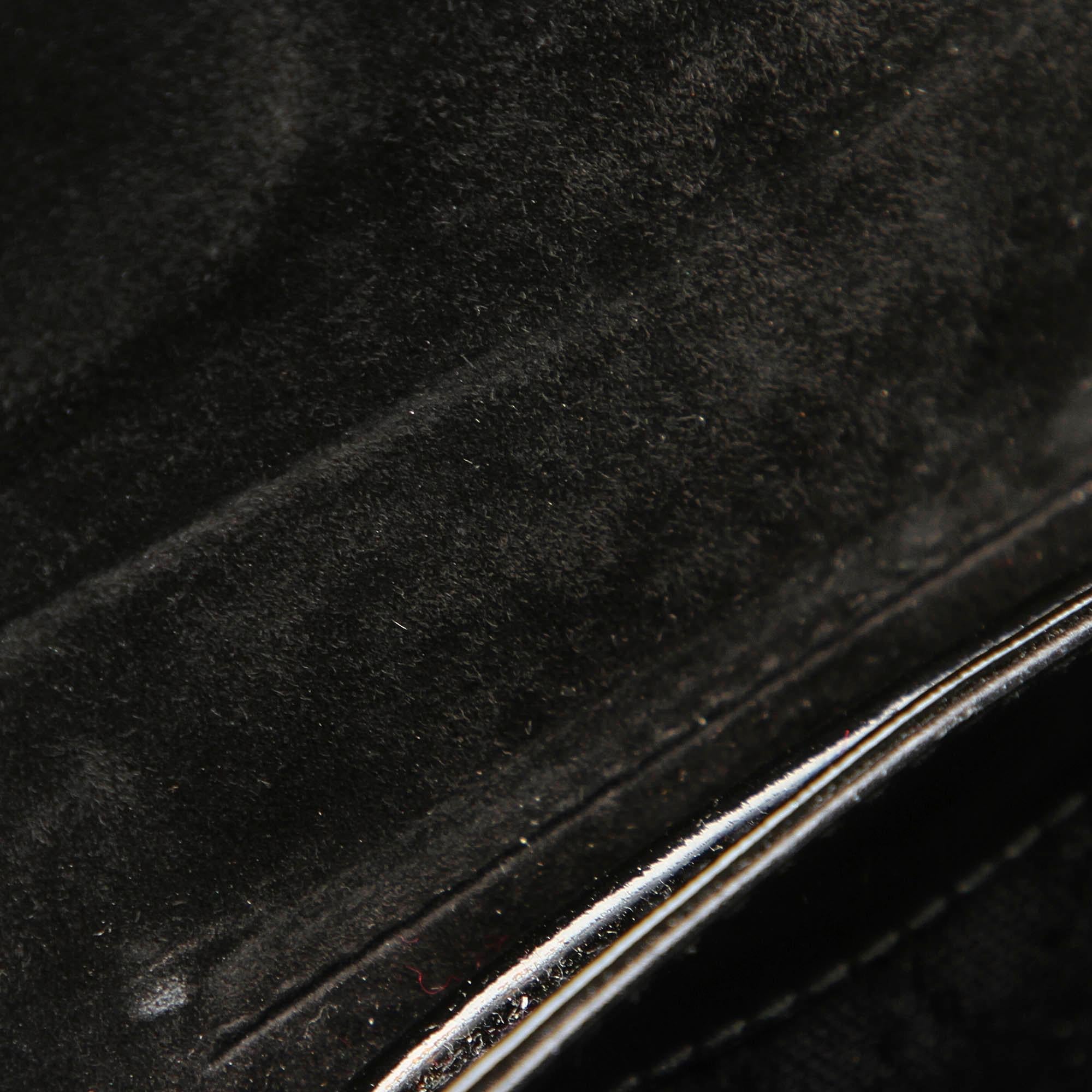 Gucci Bamboo Patent Leather Drawstring Backpack (SHG-32189)