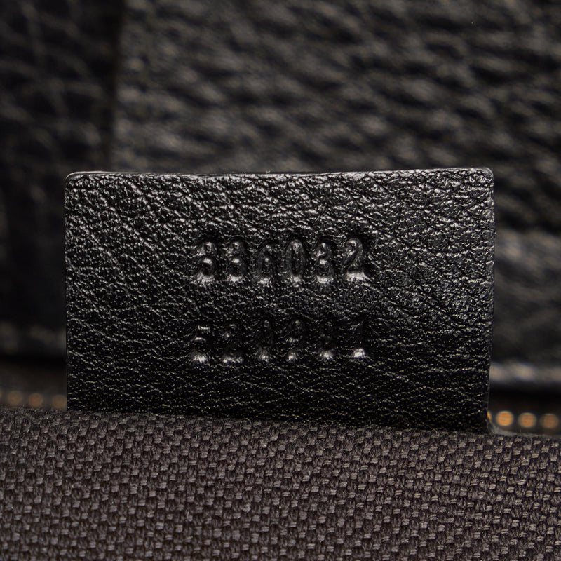Gucci Bamboo Shopper Leather Handbag (SHG-27274)