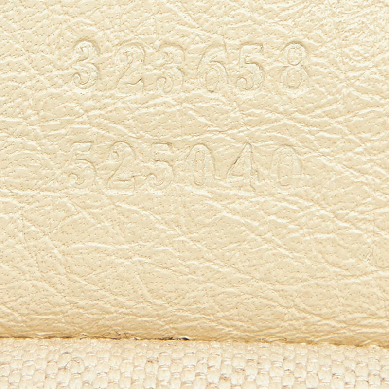 Gucci Bamboo Shopper Leather Satchel (SHG-32152)