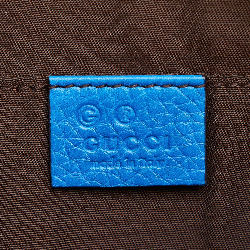 Gucci Bamboo Tassel Leather Clutch Bag (SHG-32863)