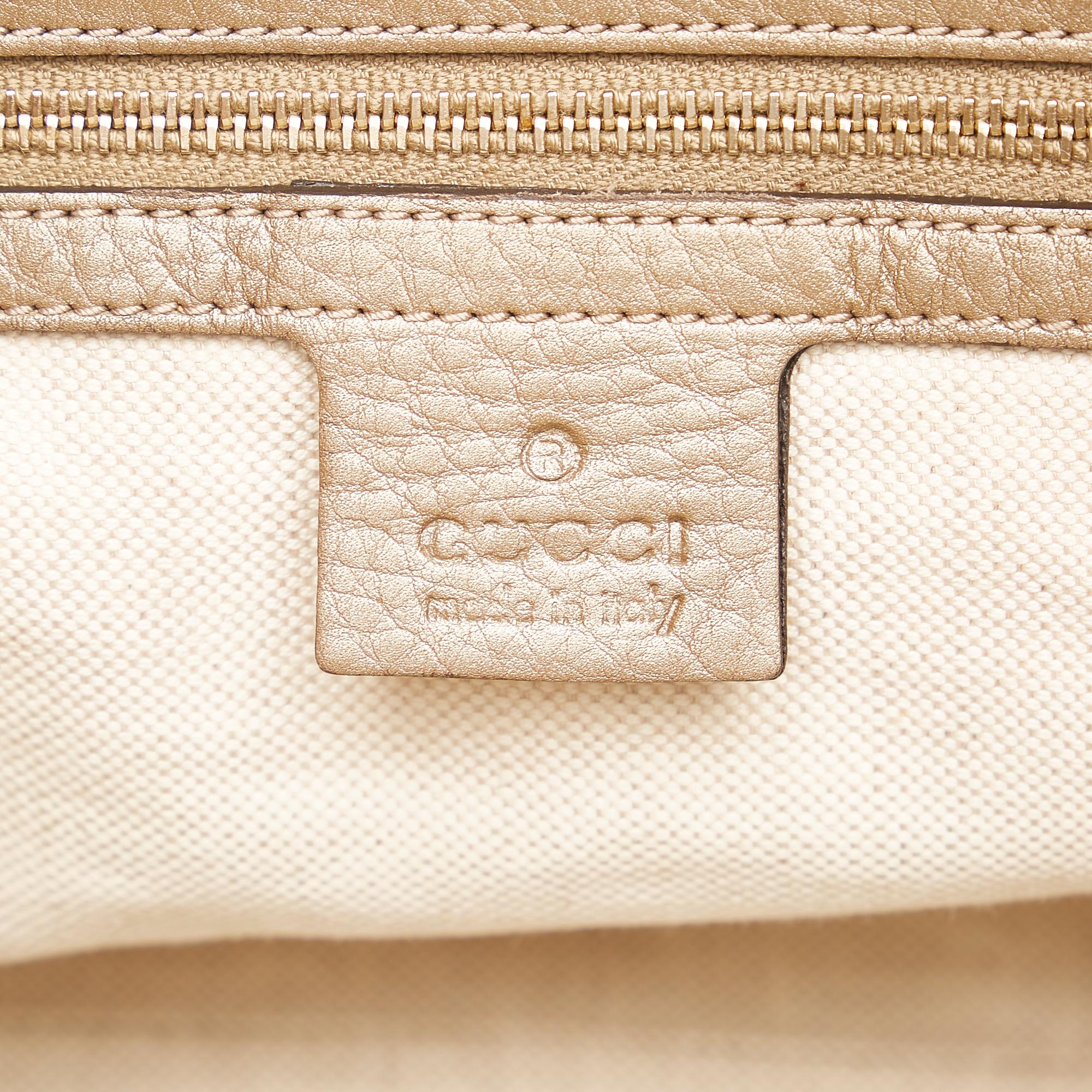 Gucci Bella Leather Satchel (SHG-34976)