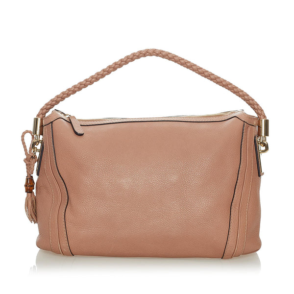 Gucci Bella Leather Tote Bag (SHG-28107)