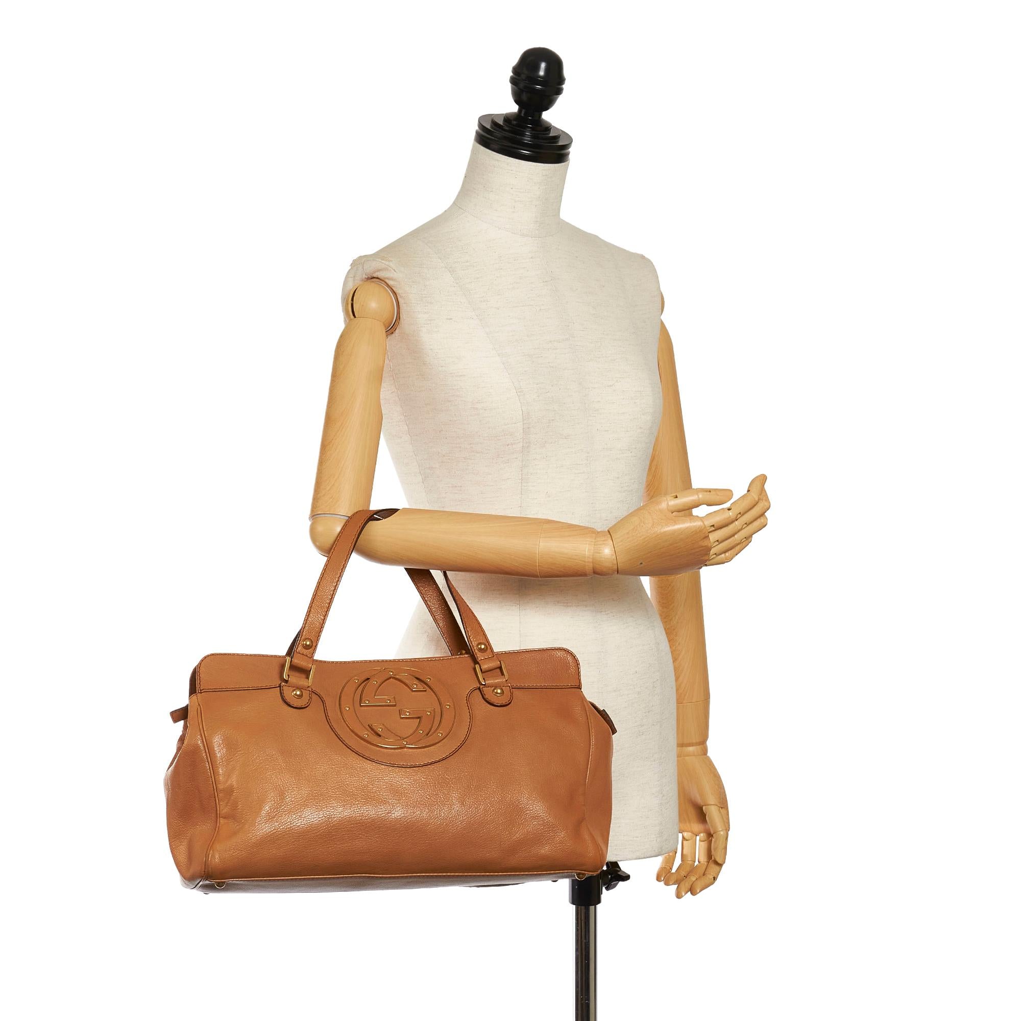 Gucci Blondie Leather Handbag (SHG-32888)