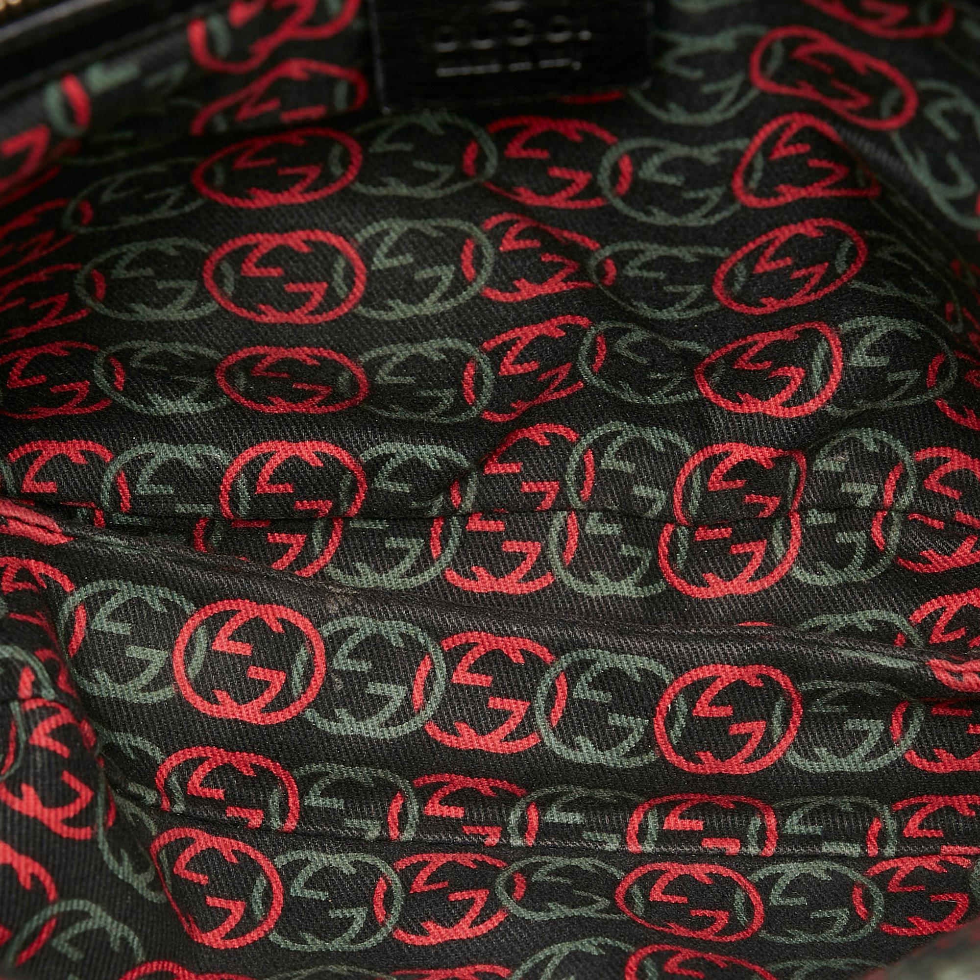 Gucci Britt Leather Shoulder Bag (SHG-32298)