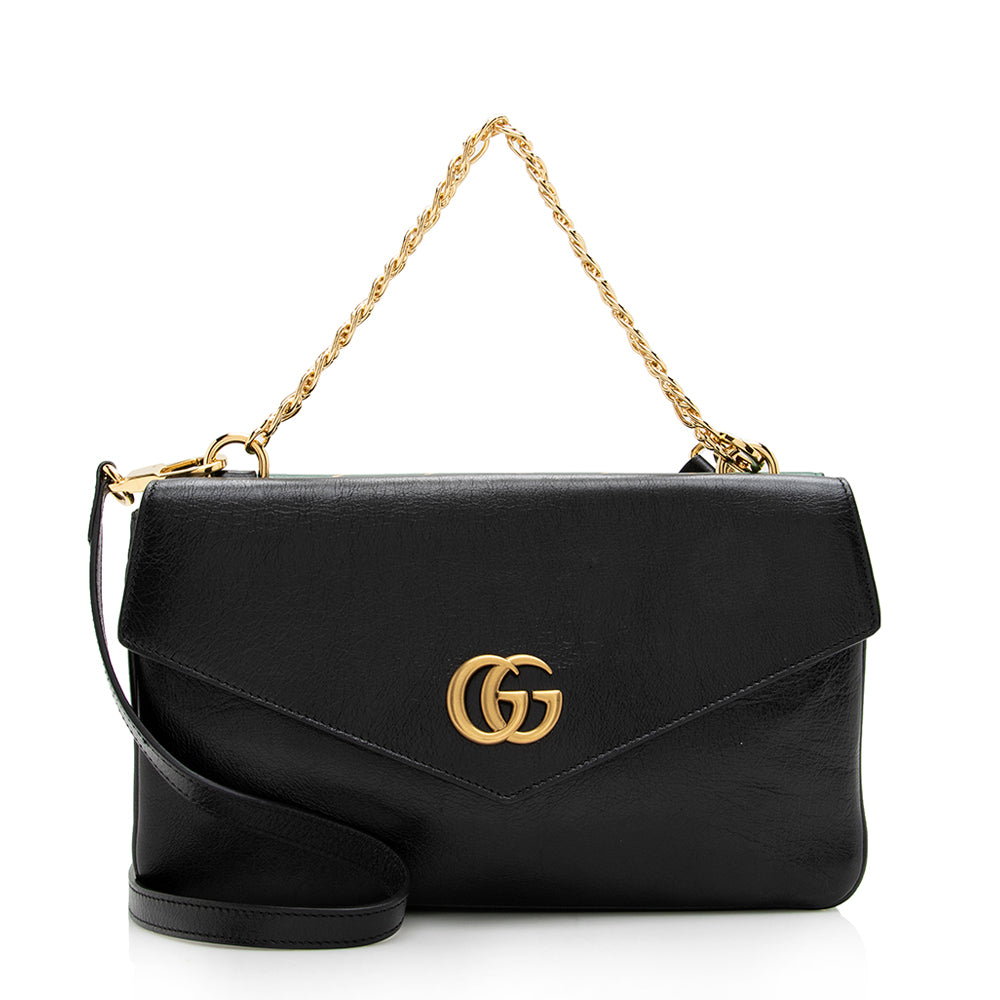 Gucci Calfskin Thiara Double Shoulder Bag (SHF-18084) – LuxeDH