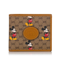 Gucci Candy GG Mickey Mouse Bifold Small Wallet (SHG-37764)