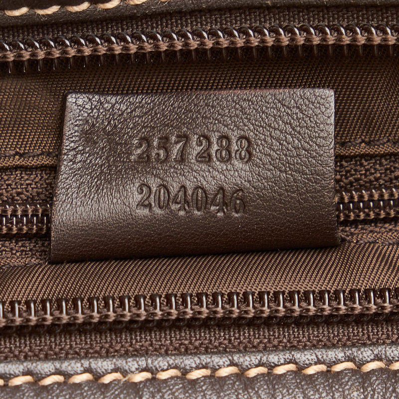 Gucci Canvas Boston Bag (SHG-25486)