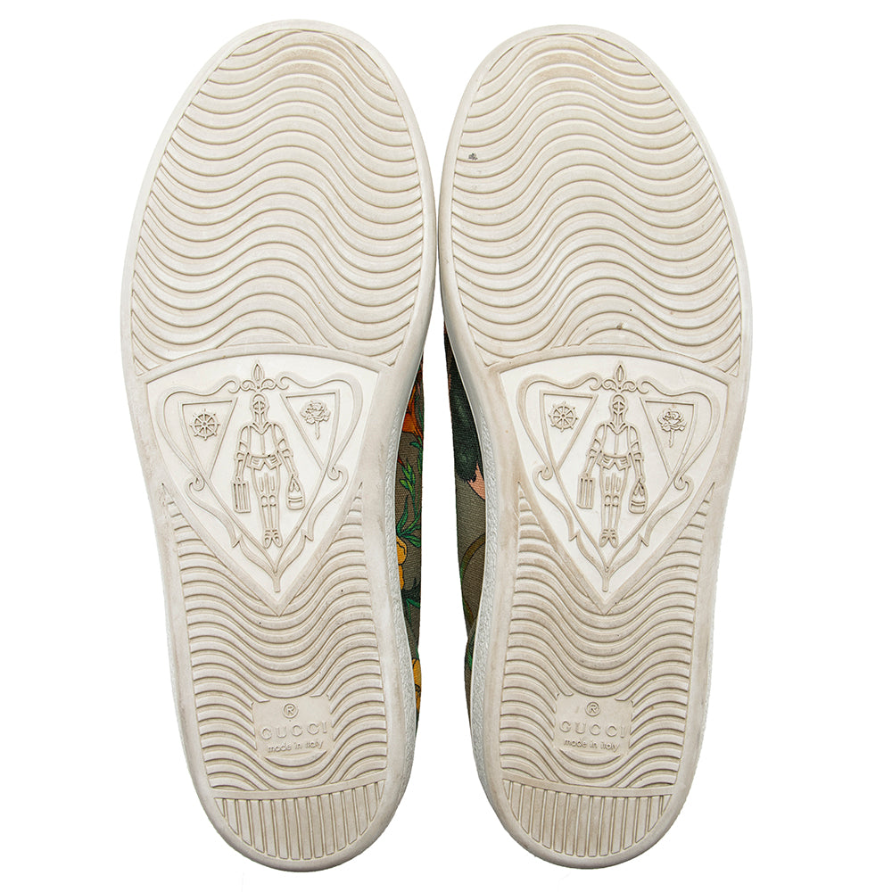 Gucci Canvas Floral Ace Sneakers - Size 8.5 / 38.5 (SHF-20918)