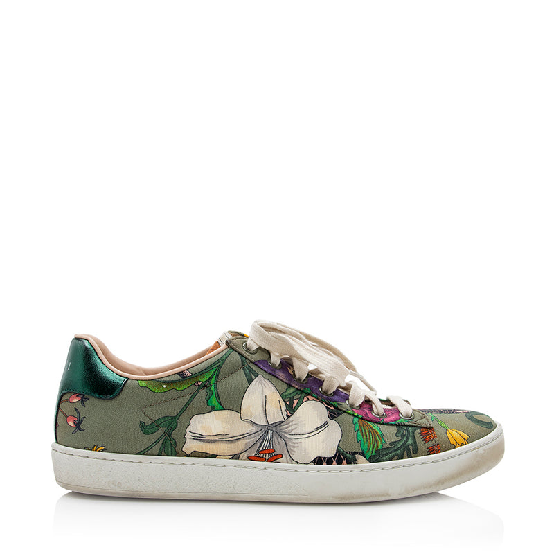 jongen Leegte afschaffen Gucci Canvas Floral Ace Sneakers - Size 8.5 / 38.5 (SHF-20918) – LuxeDH